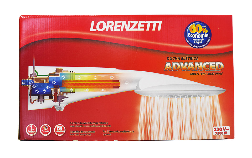 ducha advanced lorenzetti ducha advanced lorenzetti 6400 w madeireira melo ducha advanced lorenzetti ducha advanced lorenzetti 6400 w madeireira melo